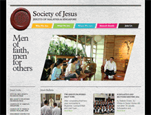 Tablet Screenshot of mas-jesuits.org